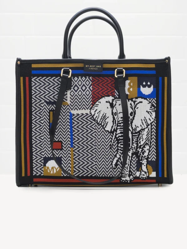 BOLSO SHOPPER ELEFANTE