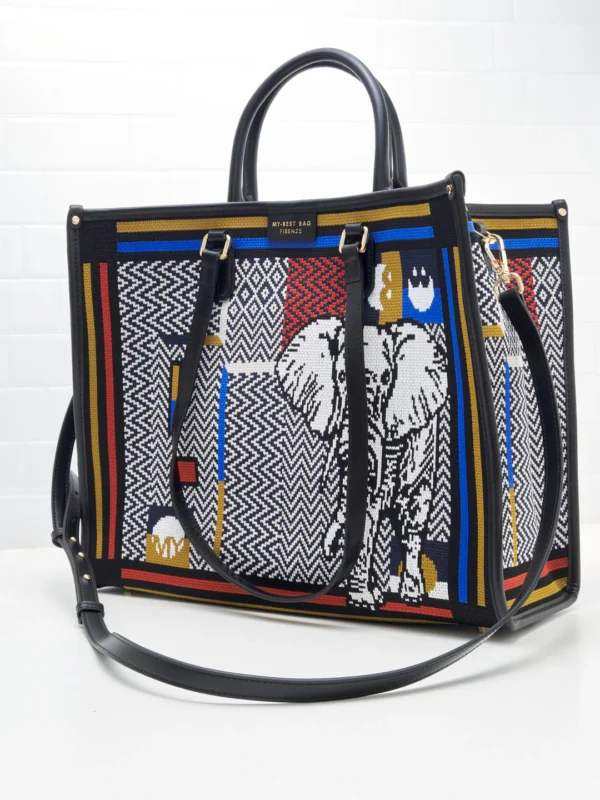 BOLSO SHOPPER ELEFANTE - Imagen 4