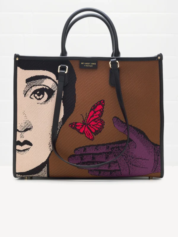 BOLSO SHOPPER MARIPOSA