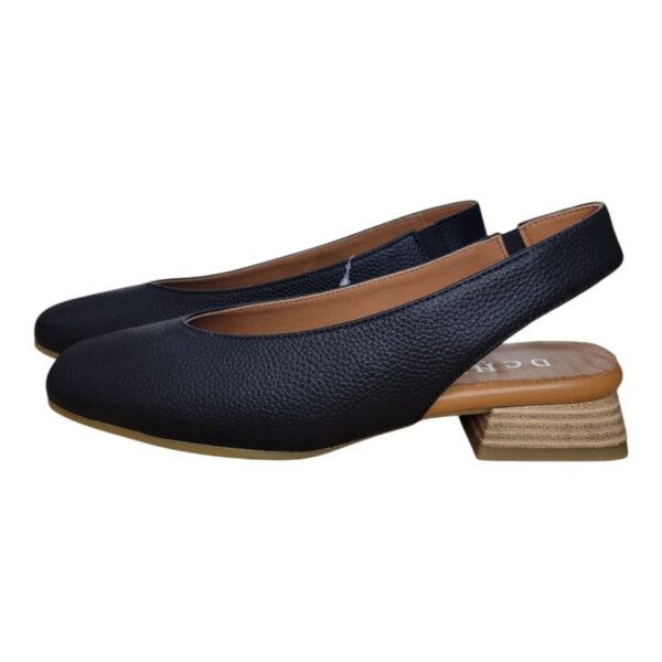 ZAPATO DESTALONADO NEGRO - Imagen 6