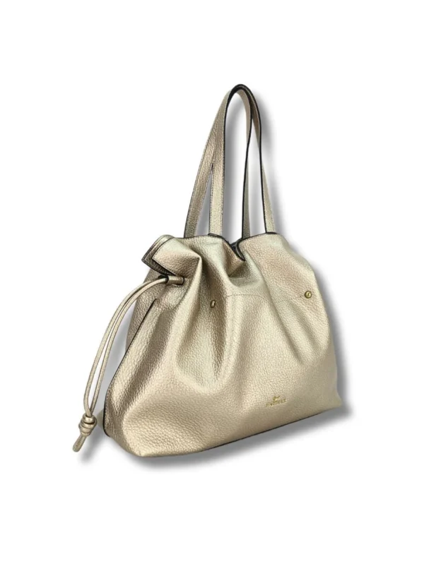 GRAN BOLSO ORO C/PESPUNTE - Imagen 3