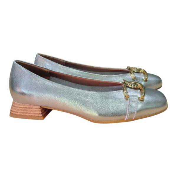 ZAPATO SALÓN PLATEADO - Imagen 3