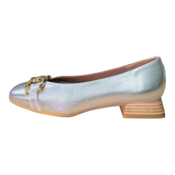 ZAPATO SALÓN PLATEADO - Imagen 6