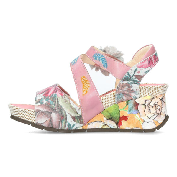 SANDALIA ROSA ESTAMPADA - Imagen 7
