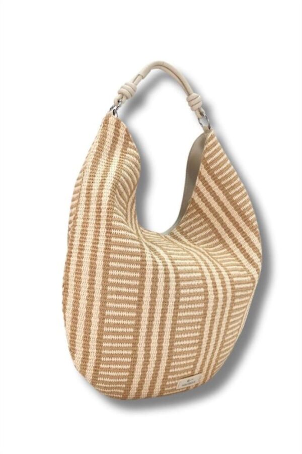SHOPPER RAFIA BEIG - Imagen 2