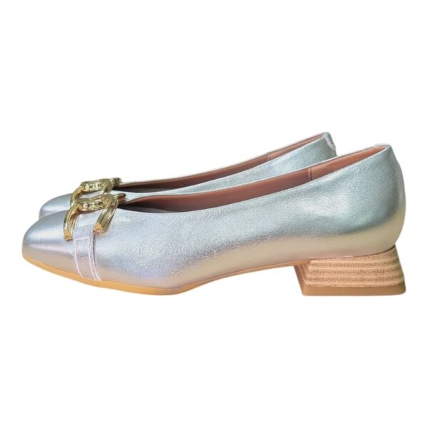 ZAPATO SALÓN PLATEADO