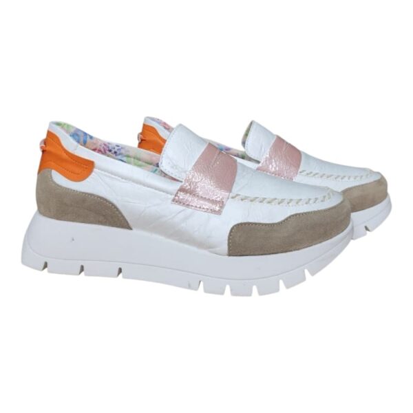 MOCASÍN COMBINADO PISO BLOQUE - Imagen 4