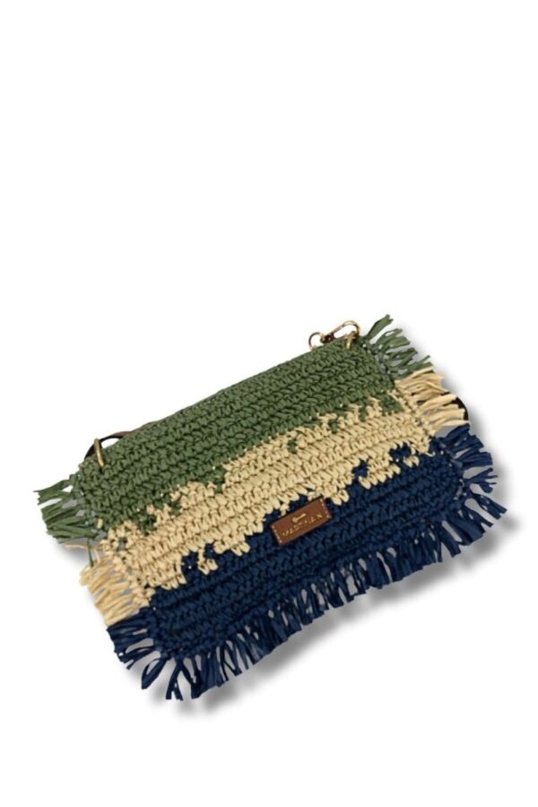 BAGUETTE FLECHOS PAJA TRICOLOR - Imagen 3