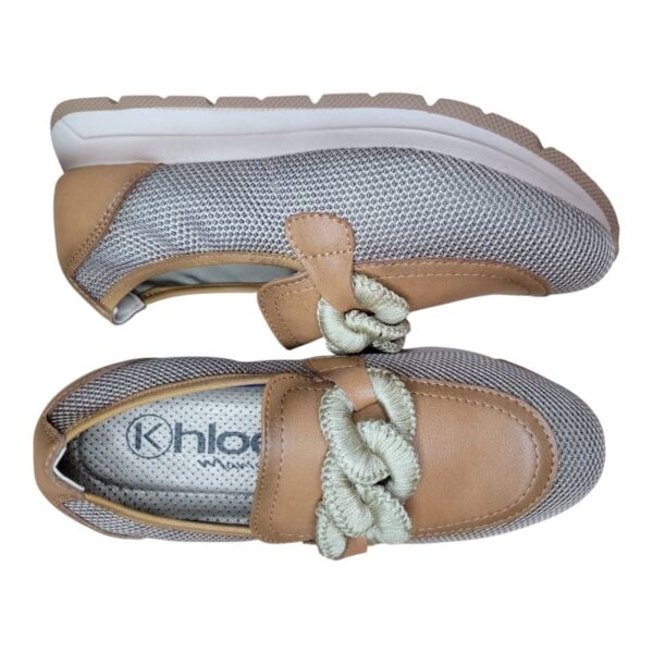 MOCASÍN CON CADENA