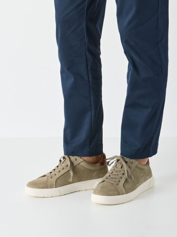 ZAPATILLA DE PIEL VERDE - Imagen 5