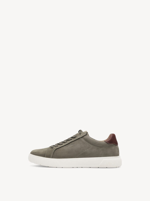 ZAPATILLA DE PIEL VERDE - Imagen 4