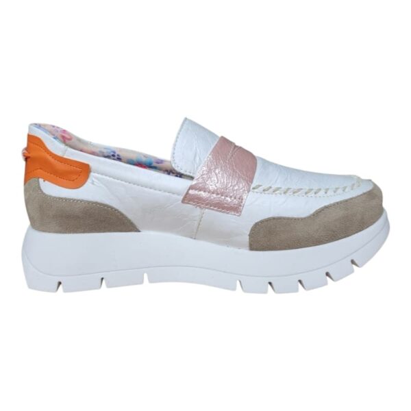 MOCASÍN COMBINADO PISO BLOQUE - Imagen 3