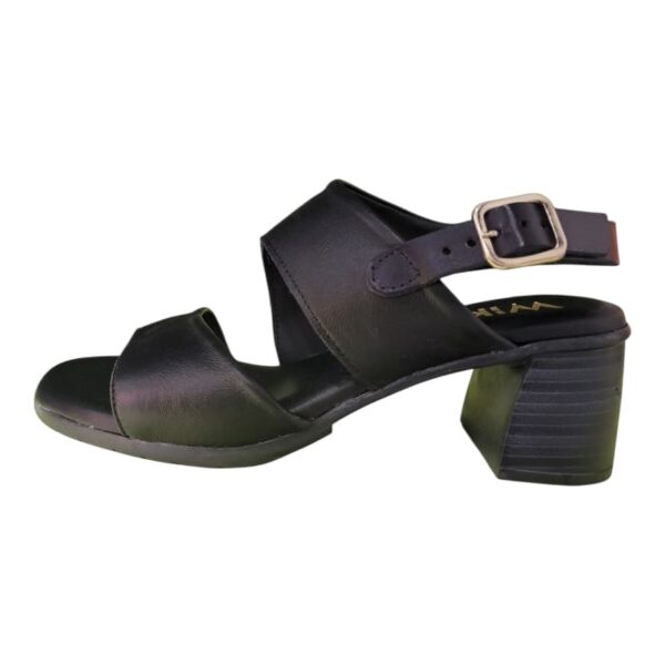 SANDALIAS 2 TIRAS NEGRO - Imagen 4