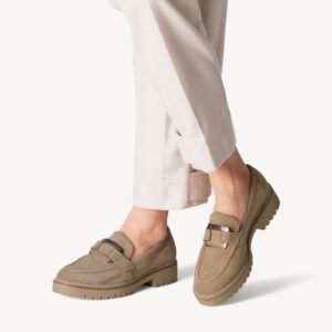 MOCASÍN DE PIEL BEIG