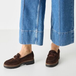 MOCASÍN DE PIEL MARRÓN