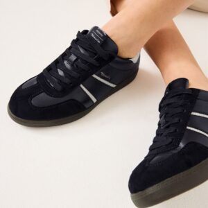 ZAPATILLAS PIEL NEGRA