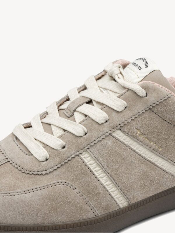 ZAPATILLA PIEL BEIG - Imagen 4