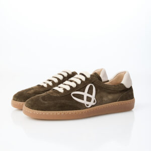 ZAPATILLA DE ANTE VERDE