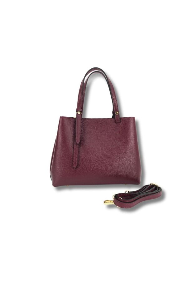 BOLSO SHOPPING BURDEOS - Imagen 3