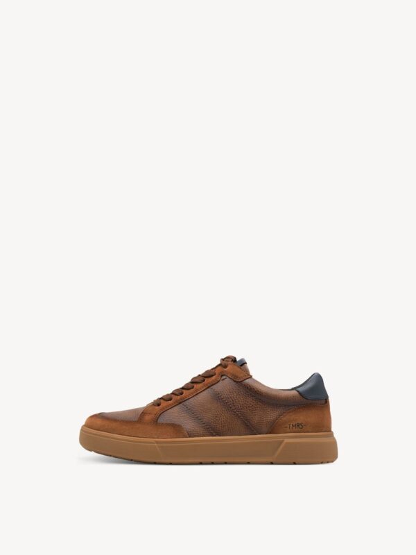 ZAPATILLA PIEL MARRÓN - Imagen 2