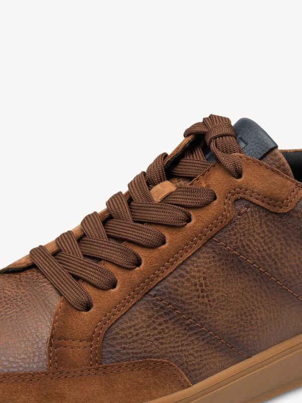ZAPATILLA PIEL MARRÓN - Imagen 4