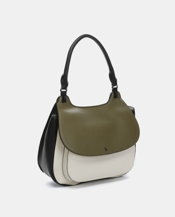 BOLSO DE HOMBRO EN VERDE - Imagen 5