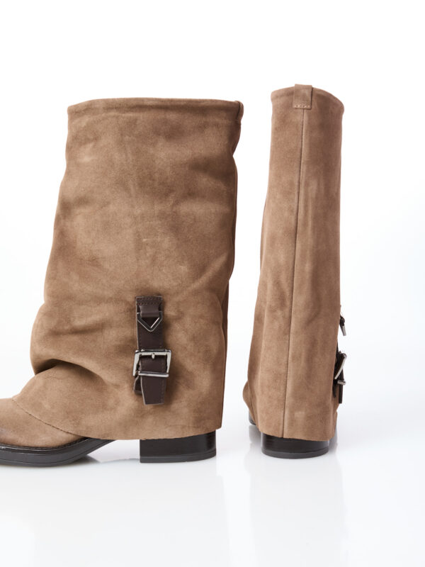 BOTA DE ANTE CEPILLADO TAUPE - Imagen 4