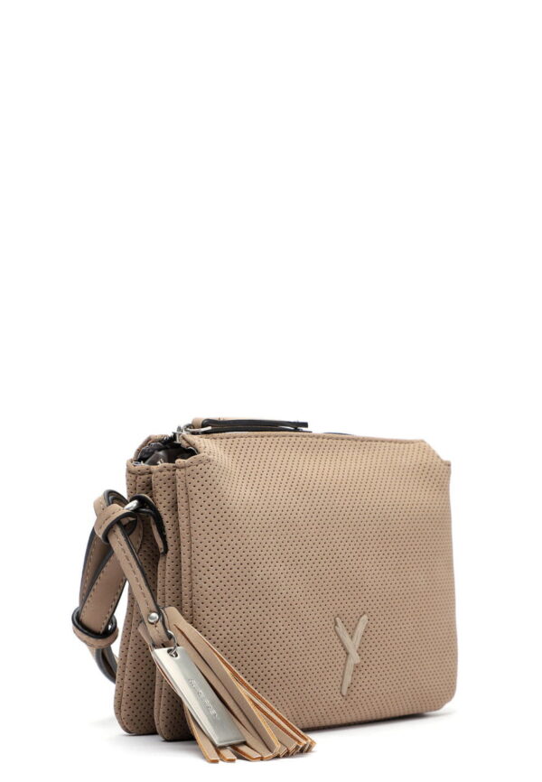 BOLSO DE HOMBRO COLOR ARENA - Imagen 3