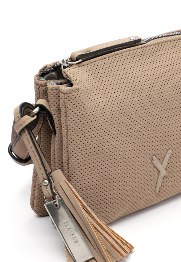 BOLSO DE HOMBRO COLOR ARENA - Imagen 4
