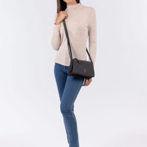 BOLSO DE HOMBRO COLOR GRIS