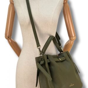 BOLSO VERDE TIRAS AJUSTABLES